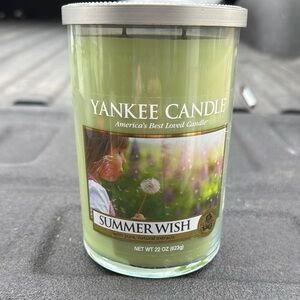 Yankee Candle Summer Wish Green Candle